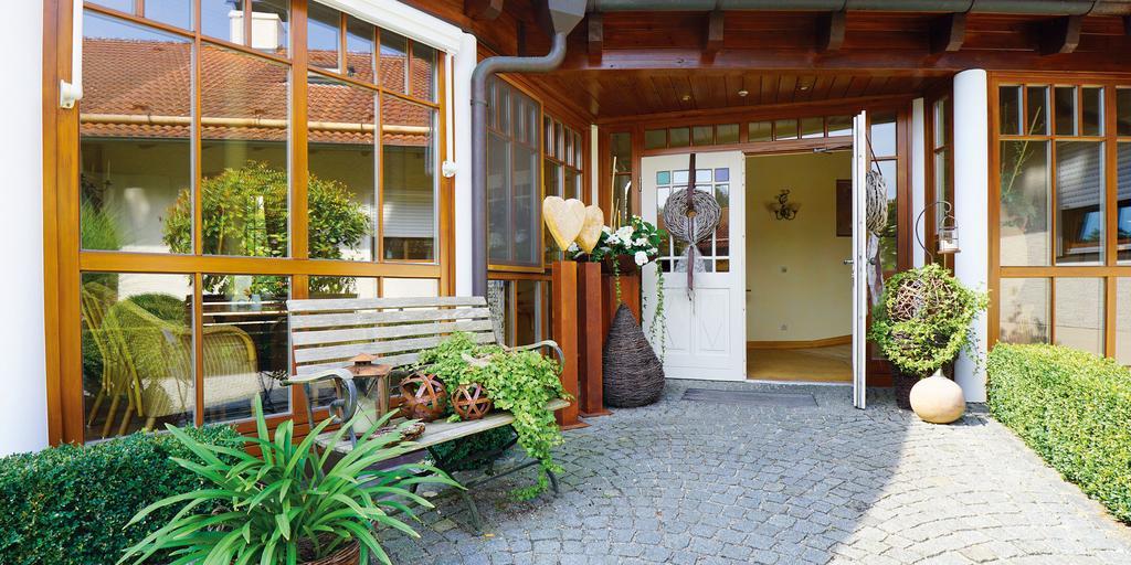 Appartementhaus Silvia Bad Fussing Bagian luar foto
